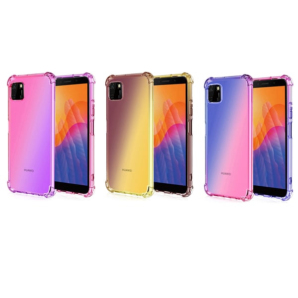Huawei Y5p - Kraftfullt Floveme Silikonskal