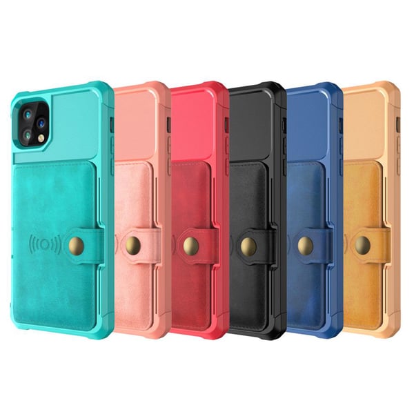 iPhone 11 Pro Max - Skyddande Skal med Kortfack