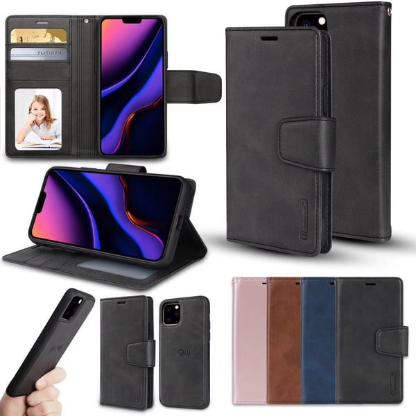 iPhone 13 Pro Max - Elegant Smidigt HANMAN Plånboksfodral