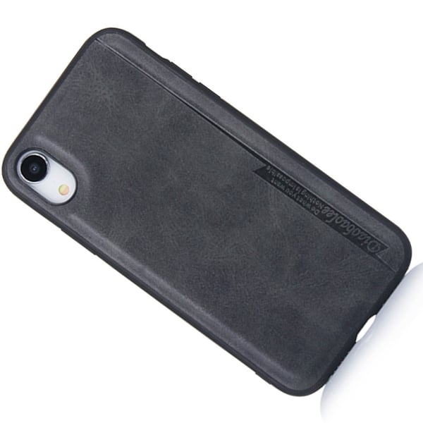 iPhone XR - Stilrent Skal i Pu-Läder