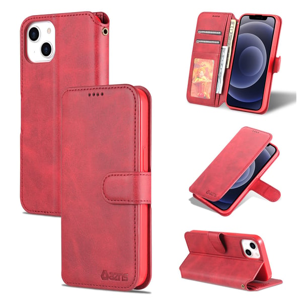 iPhone 14 Plus - Effektfullt Stilsäkert Plånboksfodral (AZNS)