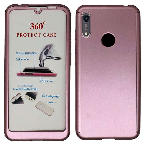 Exklusivt Smart Dubbelsidigt Skal - Huawei Y6 2019