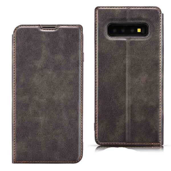 Samsung Galaxy S10 Plus - Praktiskt Stils�kert Pl�nboksfodral