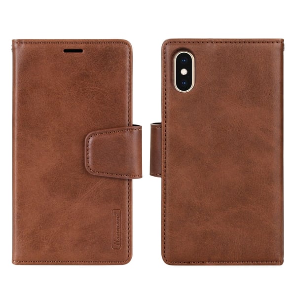 iPhone XS MAX - Elegant Dubbelfunktion Plånboksfodral