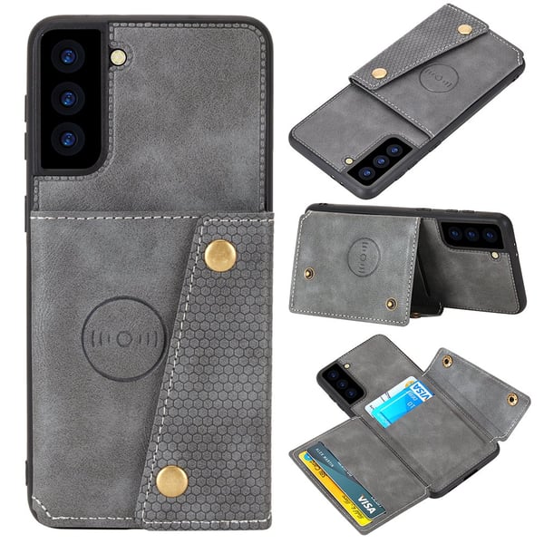 Samsung Galaxy S21 - Välgjort Skal med Kortplatser