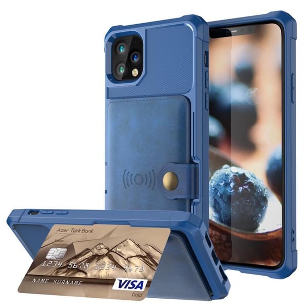 iPhone 11 - Exklusivt Skal med Kortfack