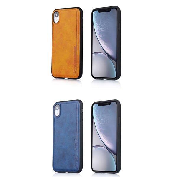 iPhone XR - Stilrent Skal i Pu-Läder