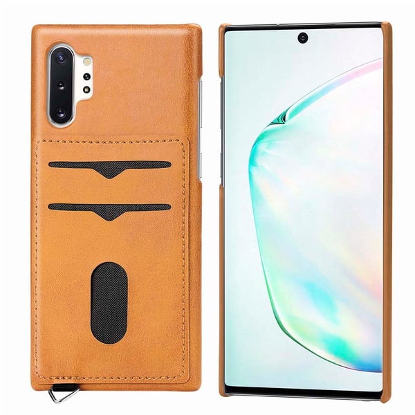 Samsung Galaxy Note10+ - Professionellt Skal med Kortfack LEMAN