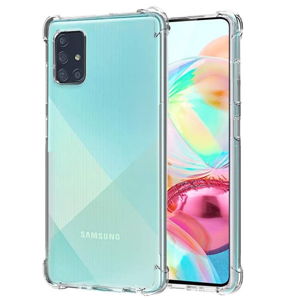 Stöttåligt Silikonskal - Samsung Galaxy A71