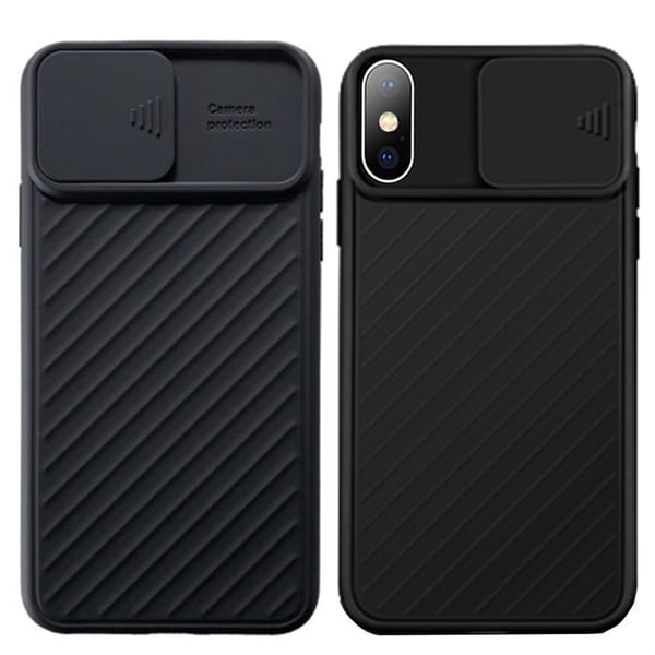 iPhone X/XS - Genomtänkt Stöttåligt Skal KAMERA SKYDD
