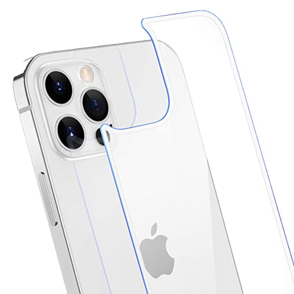 3-PACK 3-in-1 iPhone 13 Pro Fram- & Baksida + Kameralinsskydd