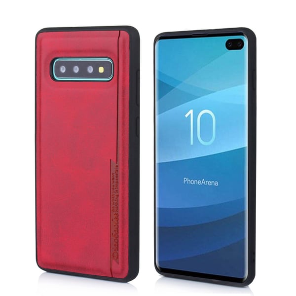 Samsung Galaxy S10 - Professionellt Pu-L�der Skal