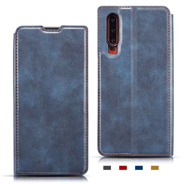 Huawei P30 - Praktiskt Smart Plånboksfodral VINTAGE