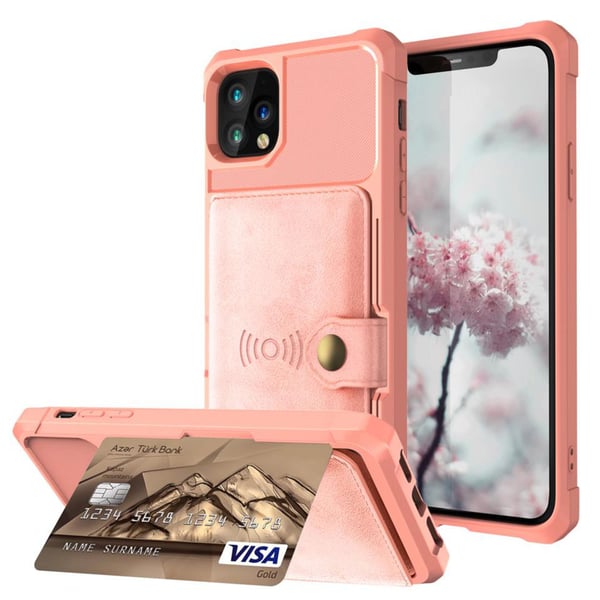 iPhone 11 - Smart Elegant Skal med Kortfack