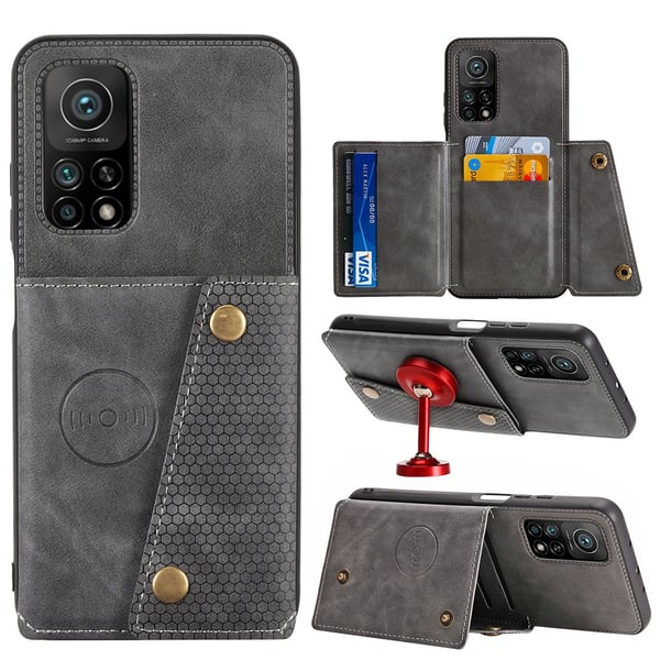 Xiaomi Mi 10T Pro - Elegant Skal med Kortplatser