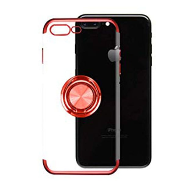 iPhone 7 Plus - Praktiskt Silikonskal FLOVEME med Ringh�llare