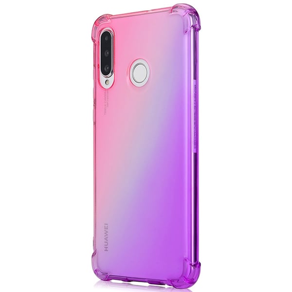 Huawei P30 Lite - Stötdämpande FLOVEME Silikonskal