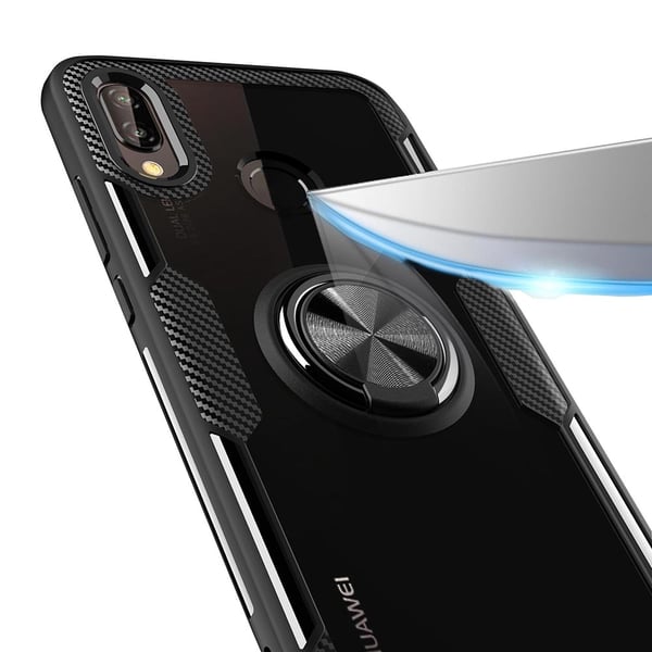 Skal med Ringhållare - Samsung Galaxy A40
