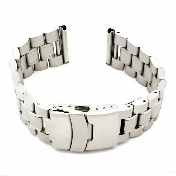 Stilrent Klockarmband i Rostfritt Stål