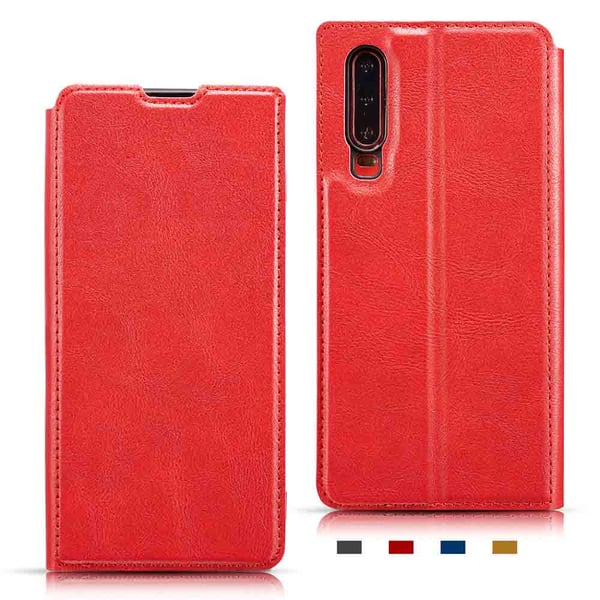 Huawei P30 - Praktiskt Smart Plånboksfodral VINTAGE