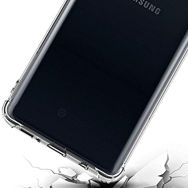 Samsung Galaxy A10 - Stötdämpande Silikonskal med Skärmskydd
