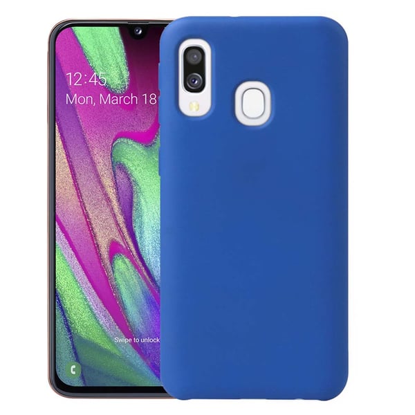 Samsung Galaxy A40 - Kraftfullt Skyddsskal i Silikon