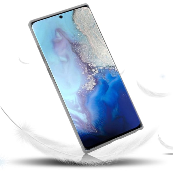 Stilsäkert Litchi-Läder Design Skal - Samsung Galaxy S20 Plus
