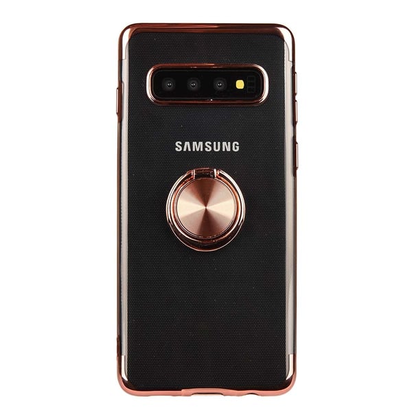 Exklusivt Robust Silikonskal Ringhållare - Samsung Galaxy S10E