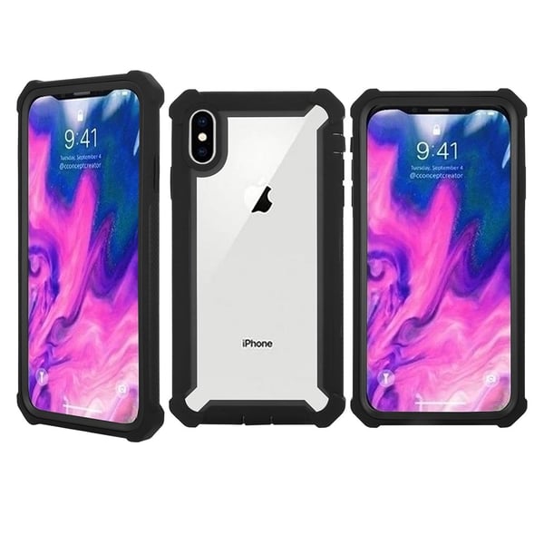 iPhone XR - Professionellt EXXO Skyddsfodral med Hörnskydd