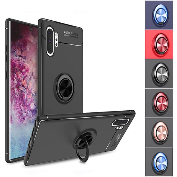Genomtänkt Skal med Ringhållare - Samsung Galaxy Note10+