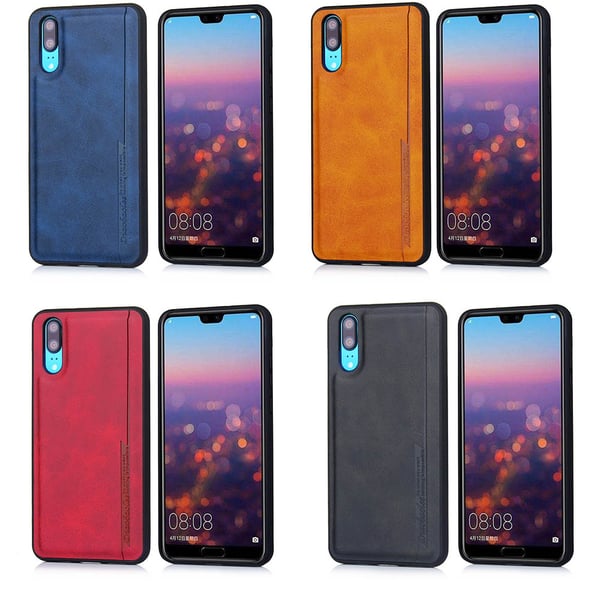 Stilrent Smidigt Pu-Läder Skal - Huawei P20
