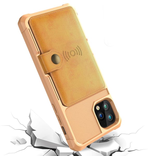 iPhone 11 Pro - Exklusivt Smidigt Skal med Kortfack