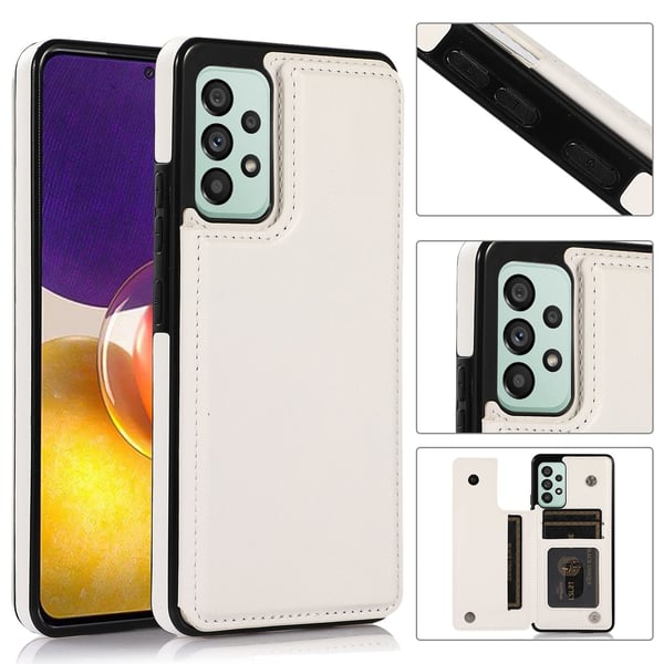 Samsung Galaxy A33 5G - Stilsäkert Skal med Korthållare