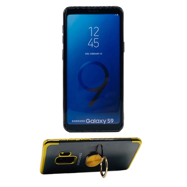 Samsung Galaxy S9 - Praktiskt Silikonskal Ringhållare FLOVEME