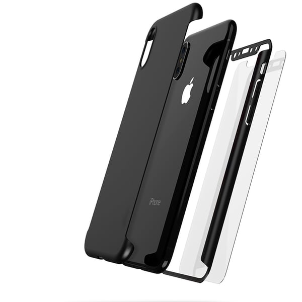 iPhone XS Max - Professionellt Stilrent Floveme Dubbelskal