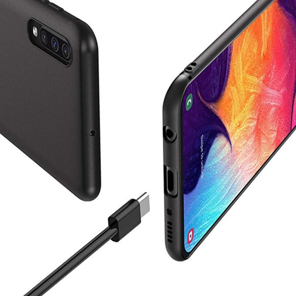 Skyddande Robust Silikonskal - Samsung Galaxy A50