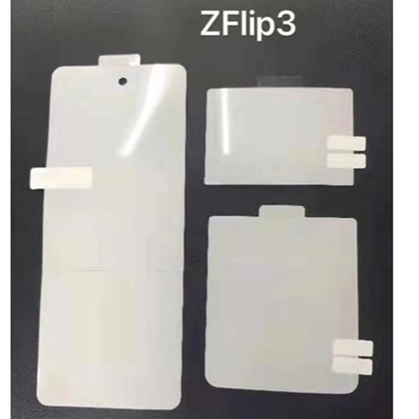 Samsung Galaxy Z Flip 3 - Skärmskydd Hydrogel (Fram & baksida)