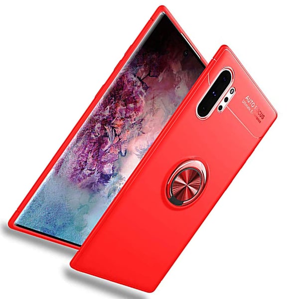 Genomtänkt Skal med Ringhållare - Samsung Galaxy Note10+