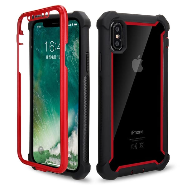 iPhone XR - Effektfullt EXXO Skyddsfodral med Hörnskydd