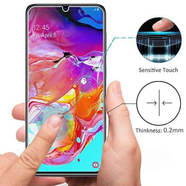 Samsung Galaxy A70 Standard Skärmskydd HD 0,3mm