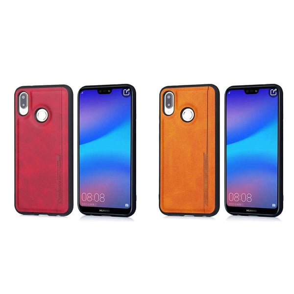 Huawei P20 Lite - Stilrent Skal i Pu-Läder (DIAOBAOLEE)