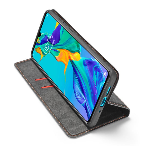 Huawei P30 Pro - Genomtänkt Plånboksfodral (Vintage)
