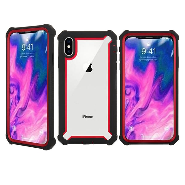iPhone XR - Professionellt EXXO Skyddsfodral med Hörnskydd