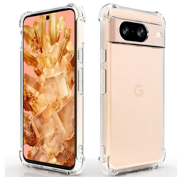 Stötdämpande Silikonskal med Airbagfunktion - Perfekt för Google Pixel 8!