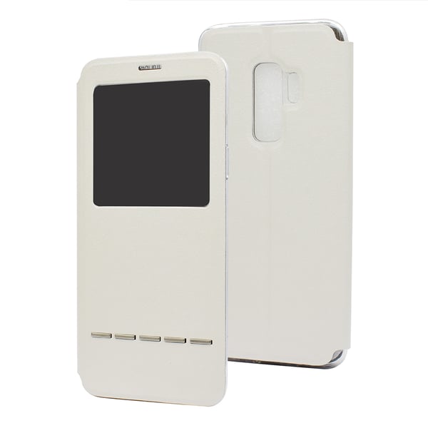 Smartfodral med fönster och svarsfunktion - Samsung Galaxy S9+