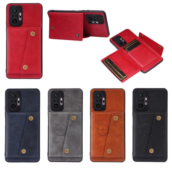 Skal med Korthållare - Xiaomi Redmi Note 10 Pro