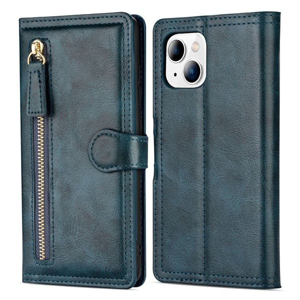 iPhone 13 - Lyxigt Wallet Case med Kort- & Myntfack