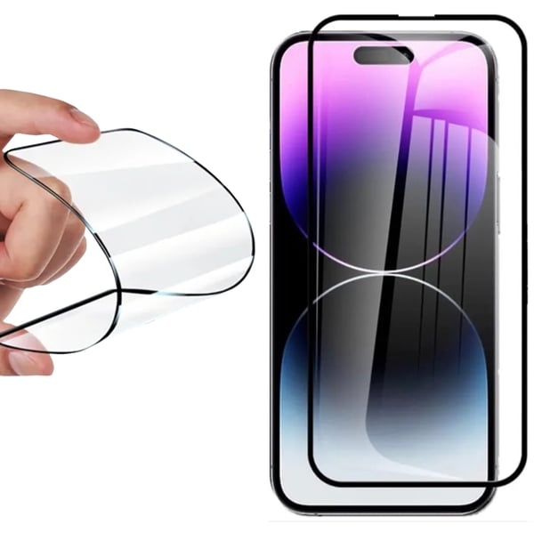 iPhone 15 Pro - 2-Pack Keramiskt Skärmskydd HD 0,3mm