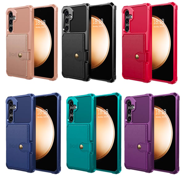 Samsung Galaxy S25 - Skydd & Plånbok i ett elegant skal