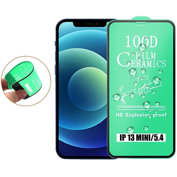 2-PACK iPhone 13 Mini Keramiskt Skärmskydd HD 0,3mm